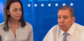 María Corina y Edmundo González