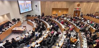 Destacadas activistas de España y América Latina se reunieron en la sede de la ONU el 12 de marzo para reunir a las mujeres